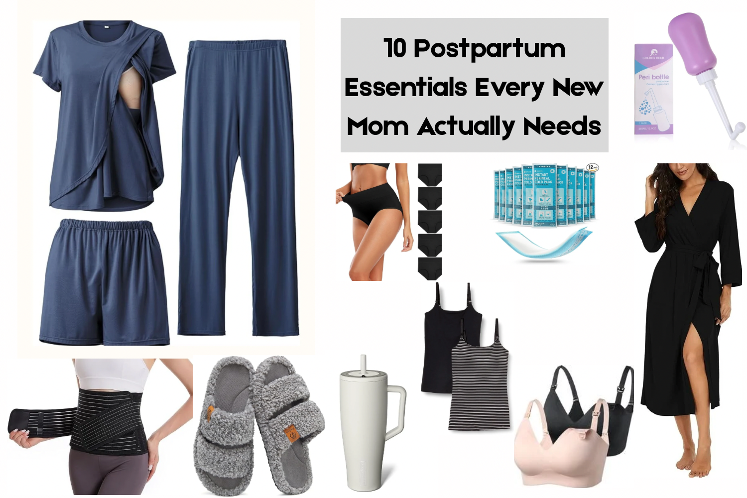 10 Postpartum Essentials Every New Mom Actually Uses (Not Just Hype)