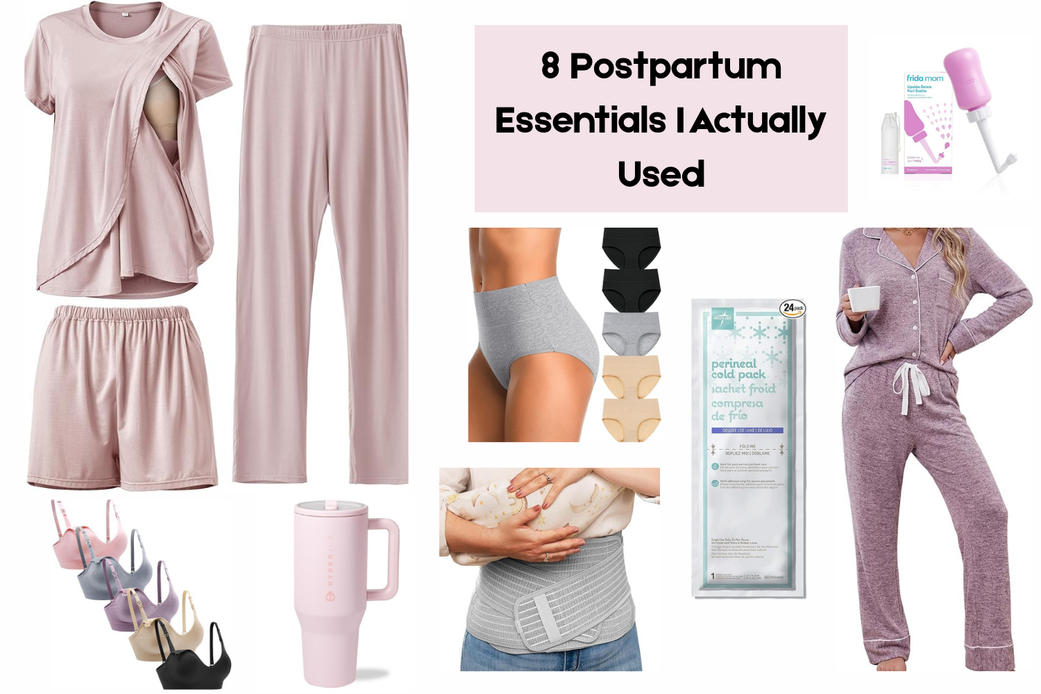 8 Postpartum Essentials I Actually Used
