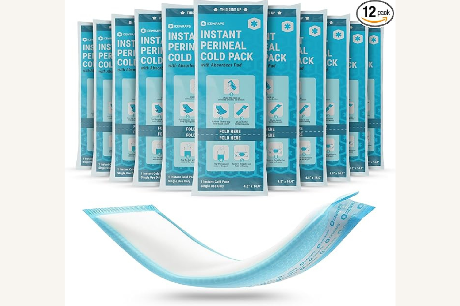 Cooling pads / witch hazel pads